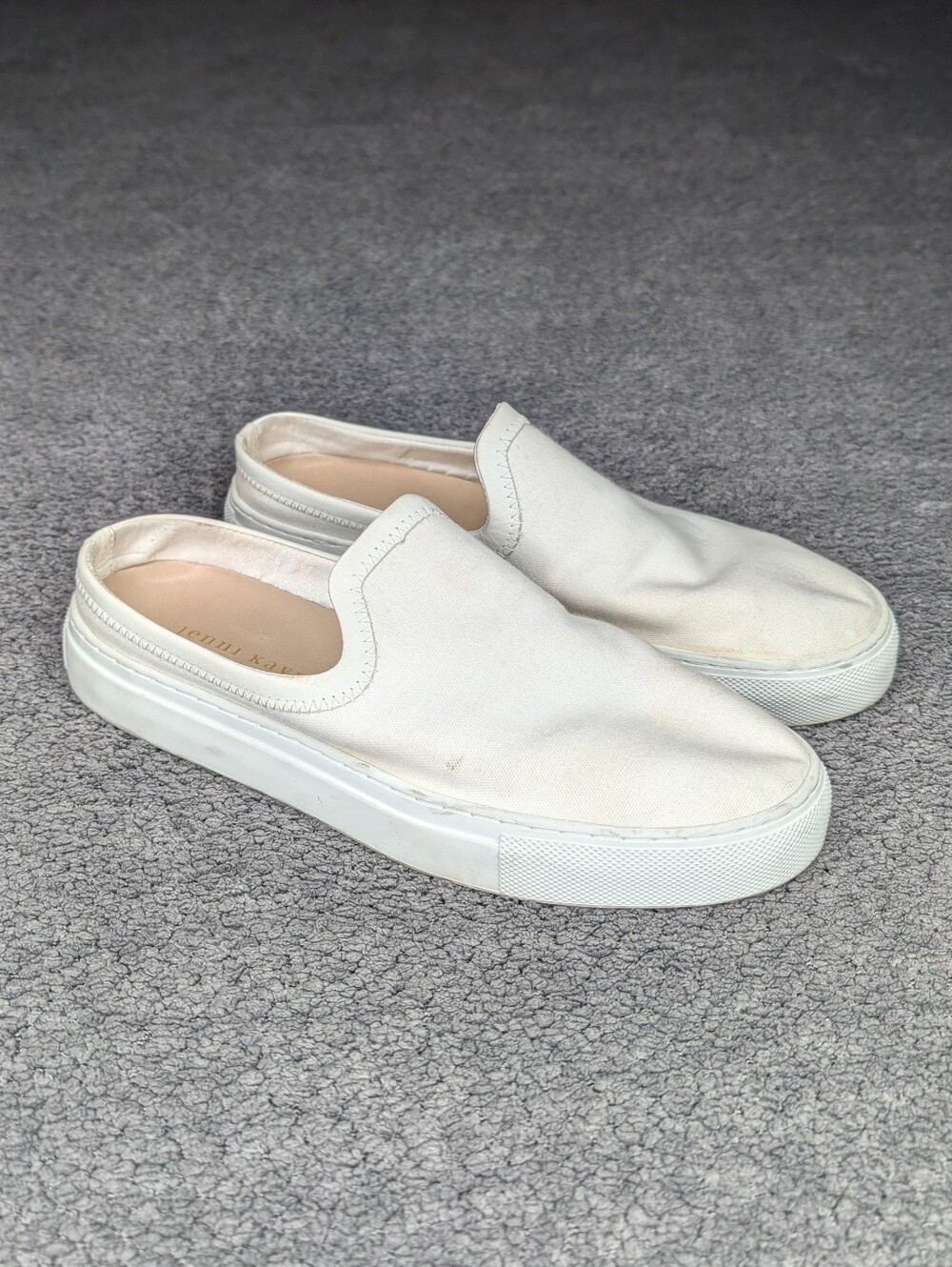 Jenni Kayne Canvas Slider Sneaker Mule Women's 37